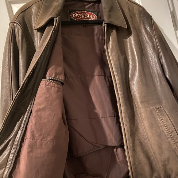 Jackets & Coats Overland Leather Jacket Poshmark